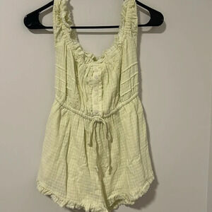 NWT Urban Outfitters Romper Boho Wrap Tie Waist Size XS